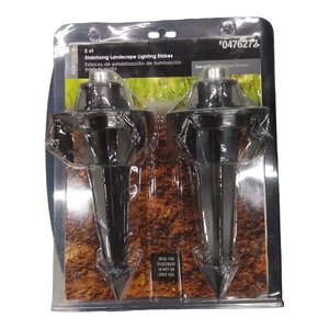 34039 Portfolio Landscaping Lighting Stakes 2 pack