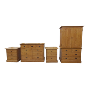 34083 4pc Birch Bedroom Set