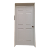 34463 Interior Prehung Off White Door 35"W