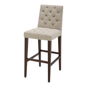 34487 Allen+Roth Deep Walnut Bar Stool 29.9"H